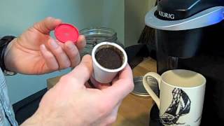 How to make a reusable KCup lid [upl. by Hooke]