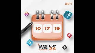 Social Media Calendar [upl. by Cowles]