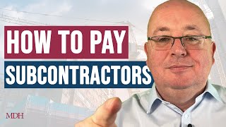 CIS  Construction Industry Scheme Paying Subcontractors Made Easy CIS Series 7 [upl. by Ynnaj]