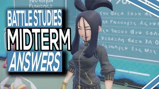 Battle Studies Midterm Answers In Pokemon Violet amp Pokemon Scarlet [upl. by Dikmen803]