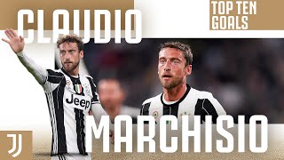 👑 Il Principino  Top 10 Claudio Marchisio Goals  Juventus [upl. by Oigufer]