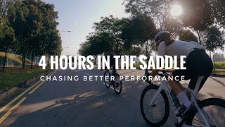 TIME ON SADDLE IS KING  CHASING BETTER PERFORMANCE  SINGAPORE CYCLING VLOG [upl. by Buke]