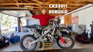 REBUILDING My 2003 CR250 2STROKE [upl. by Madox]