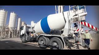 TRANSIT MIXER REPLACE ROLLER BEARING OF THE MIXING DRUM [upl. by Pet943]