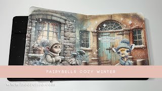 Collage maken met de Fairybells sets Cozy Winter door Jolanda [upl. by Tiffie289]