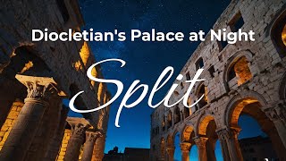 Diocletian Palace at night  Split Croatia [upl. by Inoj]