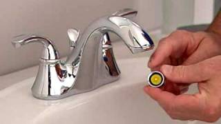 Save Water How to Install a Lowflow Faucet Aerator [upl. by Enilehcim726]