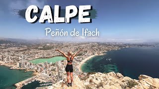 BEST hike on the Costa Blanca Peñón de Ifach  Calpe Rock  Alicante Spain [upl. by Enyrehtac]