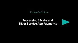 Processing 13cabs and Silver Service App Payments [upl. by Akinaj]