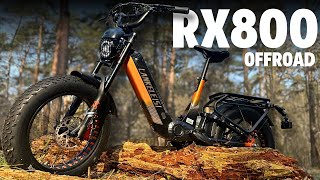 ⚡ RX800 PLUS  OFFROAD FATMOPED ⚡ Schaut euch das an rx800 lankeleisi tuning test fatbike [upl. by Aytnahs]