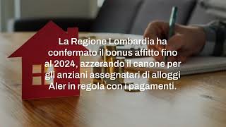 Bonus affitto 2024 per gli anziani come richiederlo requisiti [upl. by Rodolph]