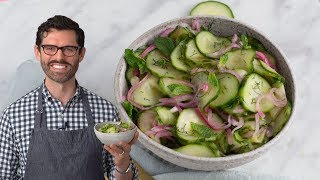 Easy Cucumber Salad [upl. by Papert606]