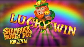 🎊 What a WIN 🍀 on 100 in amp 5 Spins on Shamrock Money Pots  Chumba Casino [upl. by Llehsad758]