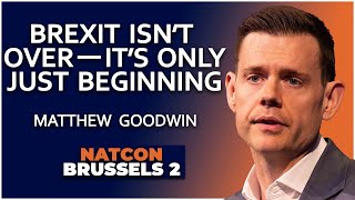 Matthew Goodwin  Brexit Isn’t Over — It’s Only Just Beginning  NatCon Brussels 2 [upl. by Rice]