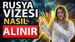 Rusya Vize Şartları Nelerdir Rusya Vize Başvurusu Nasıl Yapılır 2024 [upl. by Anaig]