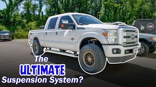 Installing a Carli Dominator Suspension Kit on Derricks F250 [upl. by Animrac600]