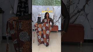 How to tie stunning Ankara Dress Styles zamakalefashion fashion africanclothing fashionstyle 😍 [upl. by Guy]