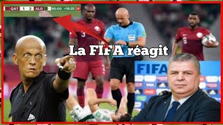 Temps additionnel Algérie – Qatar  la FIFA réagit [upl. by Siana]