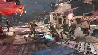 Fallout 4 NPC Battle Raiders attack Diamond City [upl. by Naesal370]