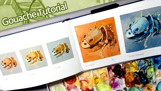 How to Use Gouache  What is an Underpainting  Gouache Tutorial for Beginners [upl. by Weinstock472]