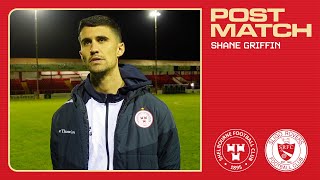 Post Match Shane Griffin  Shels 00 Sligo Rovers [upl. by Ehcar]