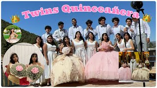 My Twin sisters Quinceanera Vlog 👑 Gone Wrong [upl. by Omrellug]