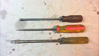 Restoration of Acetate Handled Screwdrivers [upl. by Raddi491]