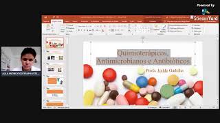 Aula Quimioterápicos Antimicrobianos e Antibióticos [upl. by Soiritos231]