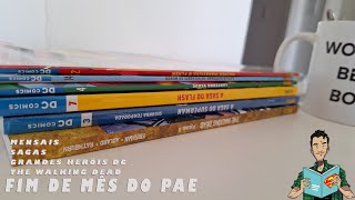 FIM DE MÊS DO PAE DCIMAGE JULHO 2024  MENSAIS SAGAS ENCADERNADOS GRANDES HERÓIS E TWD [upl. by Feigin]