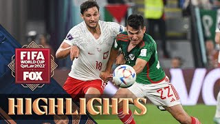 Mexico vs Poland Highlights  2022 FIFA World Cup [upl. by Nalaf]