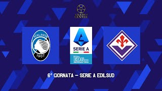 Highlights Atalanta  Fiorentina  6ª Giornata  Serie A Edil Sud [upl. by Iaj]