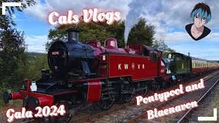 Gala Madness Cals Vlogs my trip to the Pontypool and Blaenavon steam Gala 2024 part 2 [upl. by Brost]