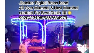 Jhankar Brass Band Mumbai Famous Band Order booking All Over Mumbai Navi Mumbai 9920413198 jhankar [upl. by Nelrsa]