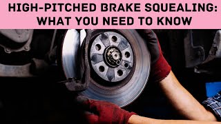 HighPitched Brake Squealing What You Need to Know 2024 [upl. by Ulrica263]