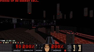 Doom II — Not Even Remotely Fair — Map 03 NM100S  all items in 15049 [upl. by Philbin366]