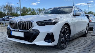 2025 BMW i5 eDrive40 Touring G61 in Mineralweiß Metallic [upl. by Colis718]