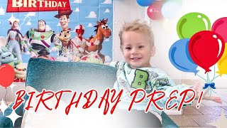 HOST A TOY STORY KID’S BIRTHDAY CLEAN WITH ME BAKE WITH ME [upl. by Noned]