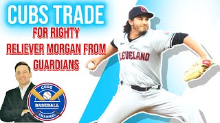 Breaking News Cubs Trade for Relief Help RHP Eli Morgan from Cleveland [upl. by Even709]