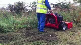 Ferris Pedestrian Flail Mower [upl. by Felske]