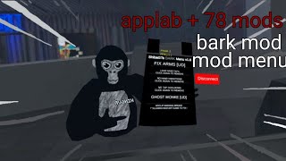 Top 10 Gorilla Tag fan Games That Have Mods custom color codes ALL ON APPLAB [upl. by Mylo429]