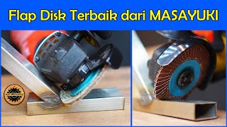 Mata Gerinda Amplas Susun Flap Disk Masayuki  Fleksibel Kuat dan Serba Guna [upl. by Allisirp]