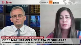 Interviu Maurer Imobiliare  Ziarul Financiar despre piața imobiliară din România [upl. by Kirt174]