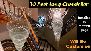 Crystal Chandelier  Modern Crystal Chandeliers  Jhumar making  Home Decor  KABIR LIGHT [upl. by Whetstone]