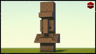 How to Build a Villager Stone Statue in Minecraft [upl. by Rehotsirk513]