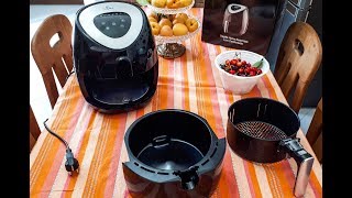 Tidylife Friggitrice ad aria senza olio  32 Litri  Air Fryer  Setup instruction recensione [upl. by Erolyat]