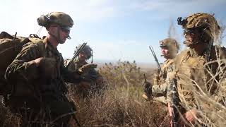 US Marines with 1st Air Naval Gunfire Liaison Company I MEF [upl. by Eissim]