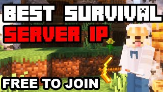 Best Minecraft Survival Server to Join in 2024 121 [upl. by Aiuqenehs]