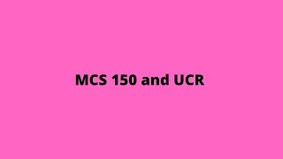 How to update your MCS150 Biennial Update UCR Registration STEP BY STEP Follow along [upl. by Calv]