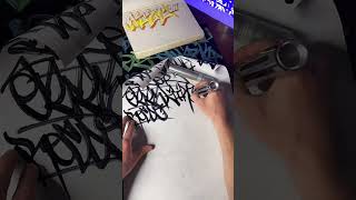 How to Graffiti amp Tag Names LIVE on TikTok graffiti handstyles ✍🏻  32423 [upl. by Isabella]