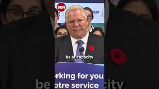 Doug Ford slams sale of 407 says he wants to open highway and tunnel to deal with traffic [upl. by Ayama589]